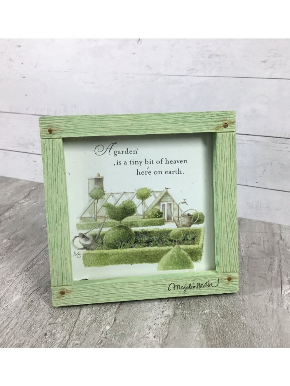 Marjolein Bastin Green Frame A Garden Is A Tiny Bit Of Heaven Here On Earth